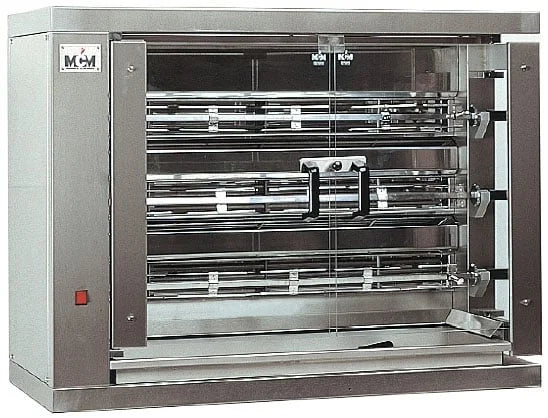 Rôtissoire à poulets verticale ECO 3 - au gaz naturel