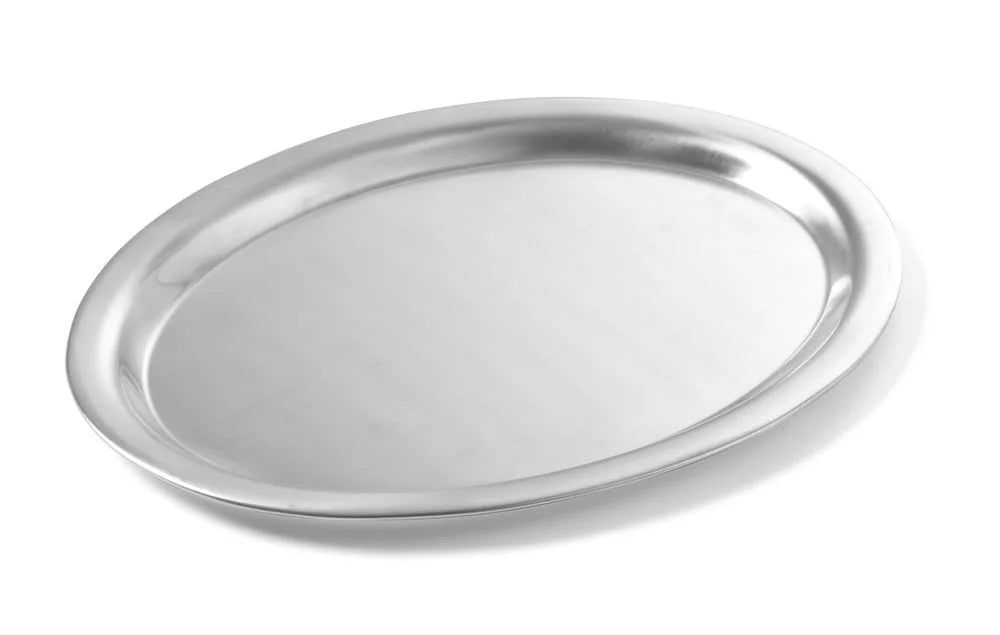 Plateau de café en acier inoxydable, 285 x 220 mm