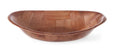 Corbeille à pain ovale en bois