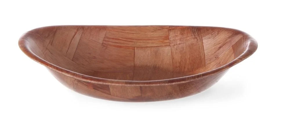 Corbeille à pain ovale en bois