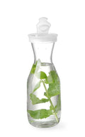 Carafe SAN plastique - couvercle avec clapet verseur - 1 L