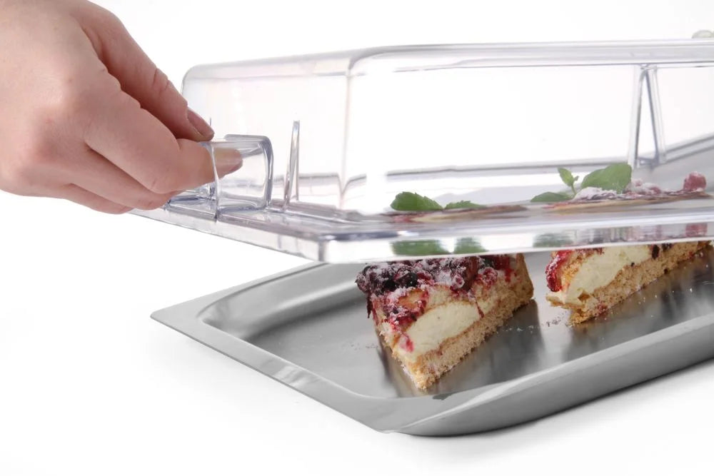 Cloche de protection GN 1/1 transparente