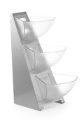 Multi Rack avec 3 bols SAN 1 l en inox