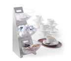 Multi Rack avec 3 bols SAN 1 l en inox