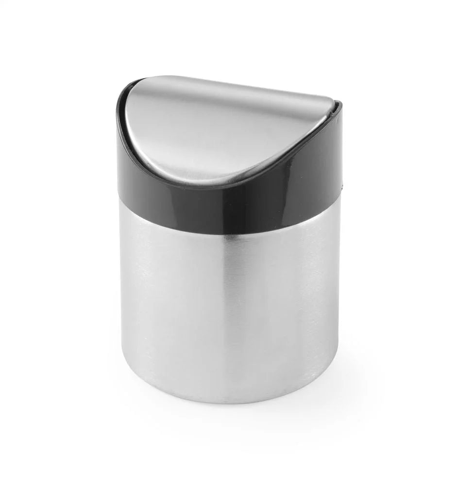Collecteur de déchets de table en acier inoxydable 95x130 mm