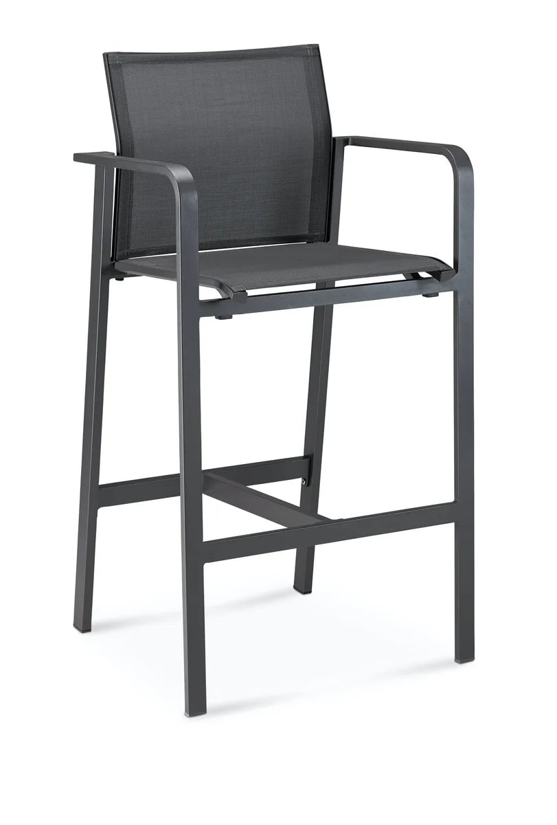 barths Fauteuil de bar Rhodos anthracite/anthracite