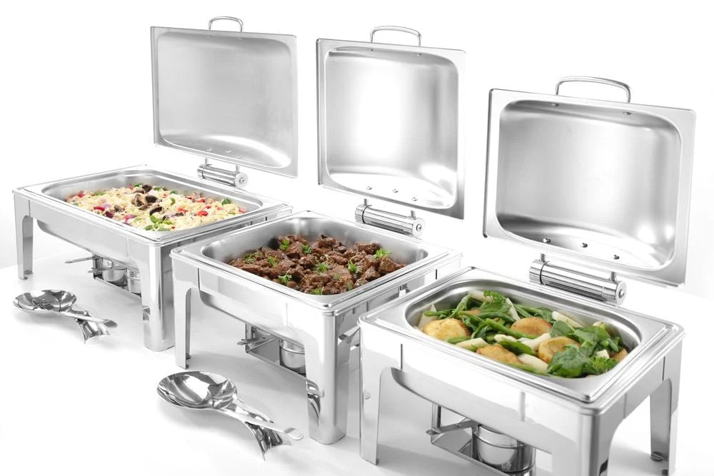 Chafing dish satiné 9 L GN 1/1