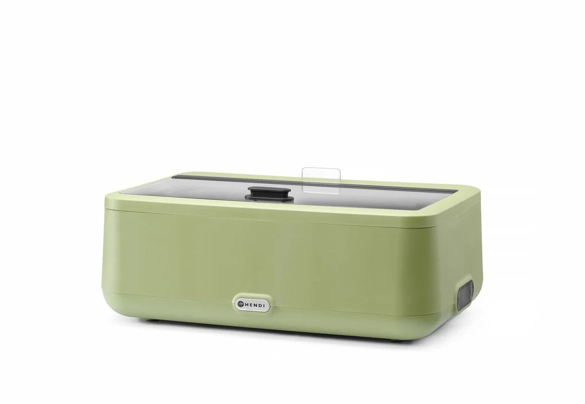 Chafing Dish Hendi UNIQ, vert, 220-240V/700W, 607x402x(H)245mm