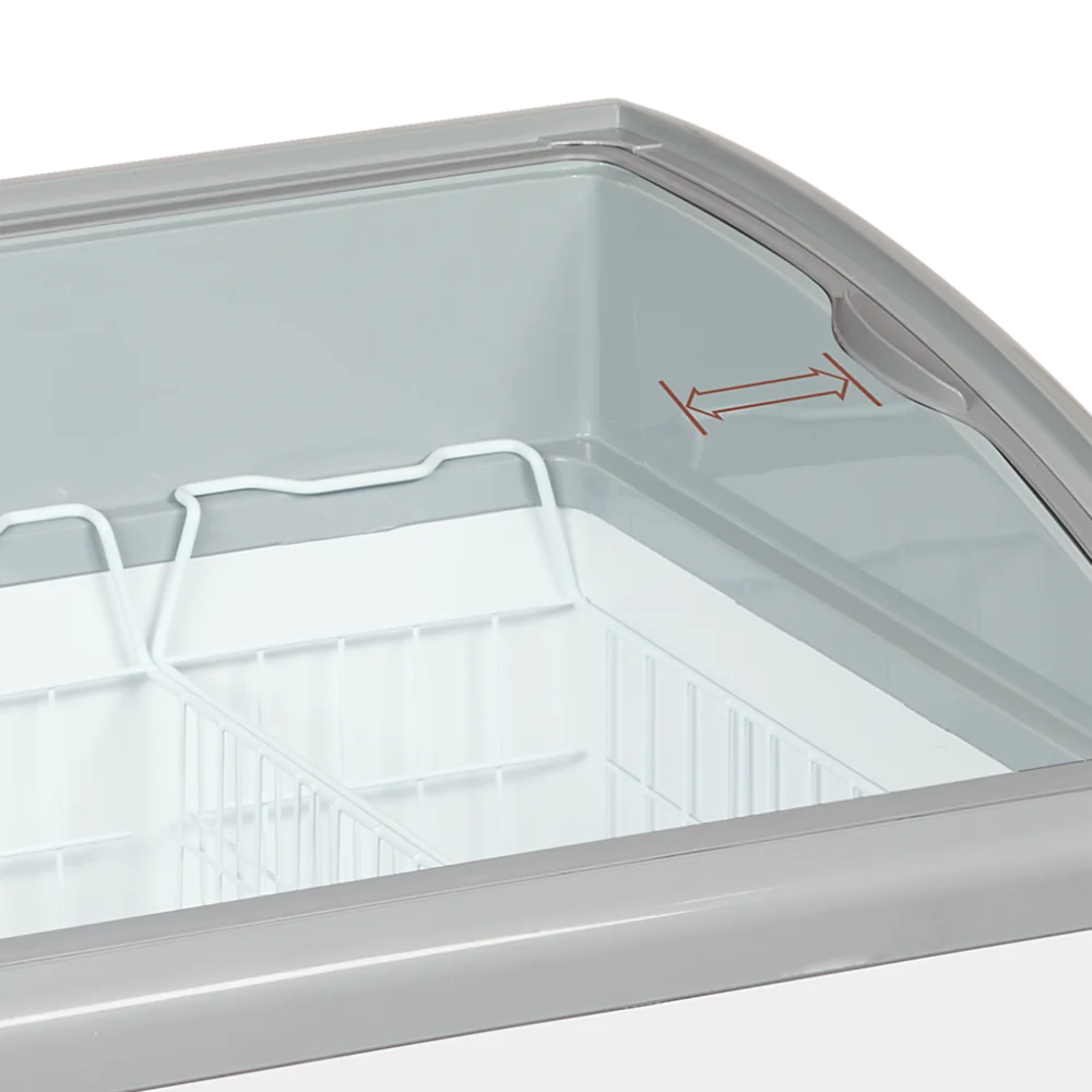 Congélateur coffre pour crème glacée Tefcold NIC502SCEB