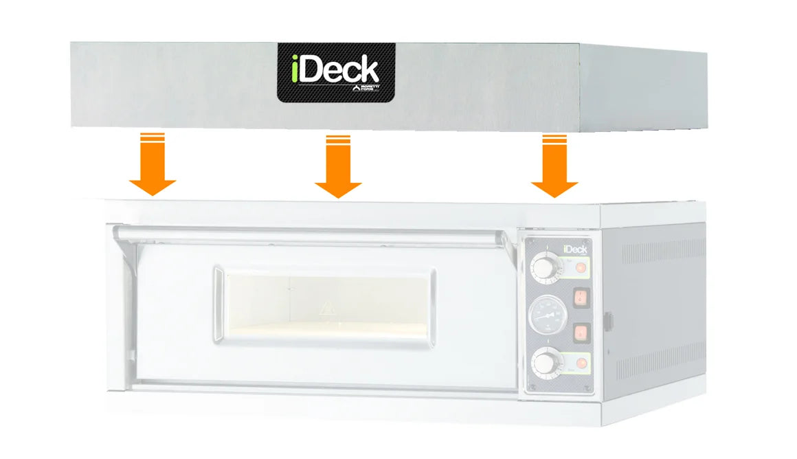 Moretti Housse de protection pour four à pizza iDeck 72.72