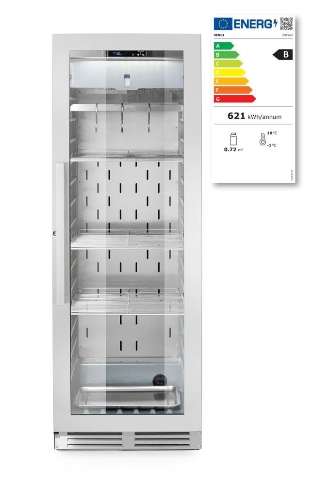 Armoire de maturation à viande, HENDI, 352L, 220-240V/170W, 695x760x(H)1720mm