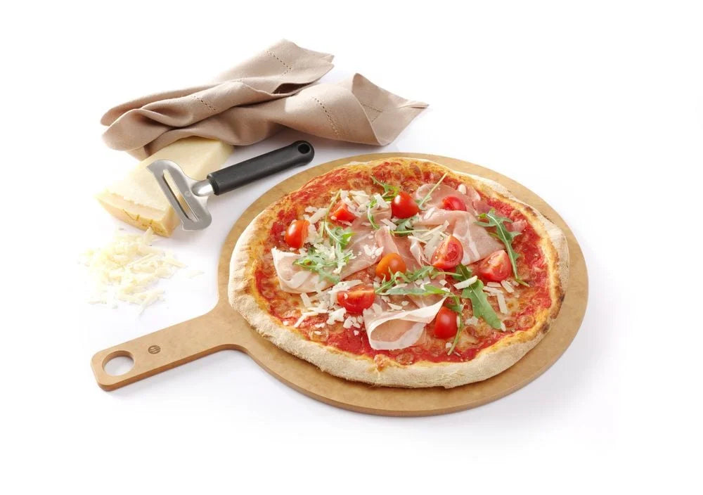 Hendi Planche à pizza avec manche, Ø 356x(H)6 mm