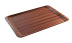 Plateau de service Euronorm Woodform antidérapant 370x530 mm