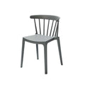 BEST Chaise empilable Windson, vert jade, polypropylène