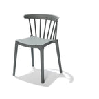 BEST Chaise empilable Windson, vert jade, polypropylène