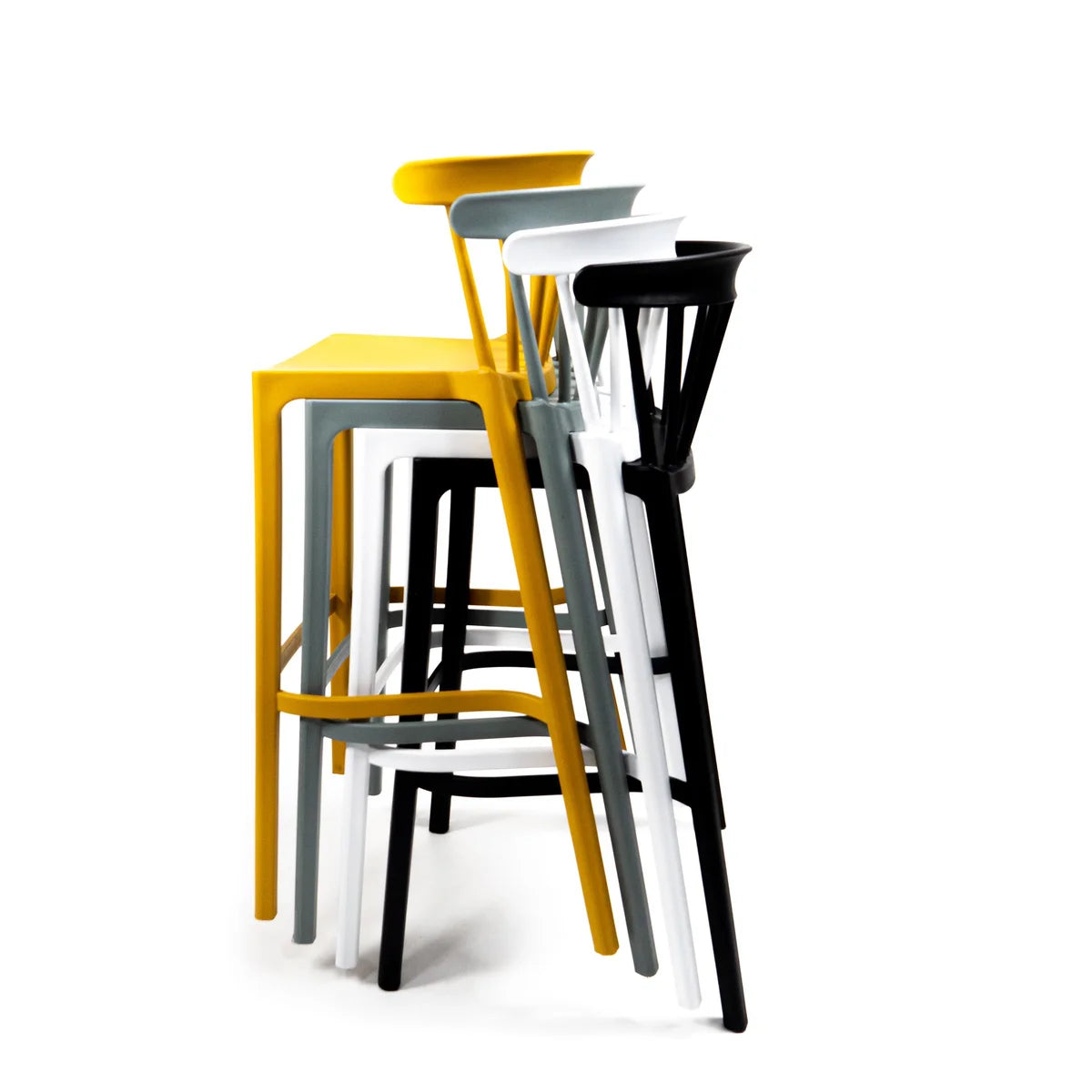 BEST Windson tabouret de bar jaune