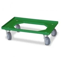 Chariot de transport vert