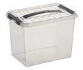Bac transparent avec couvercle 300x200 mm - 220 mm