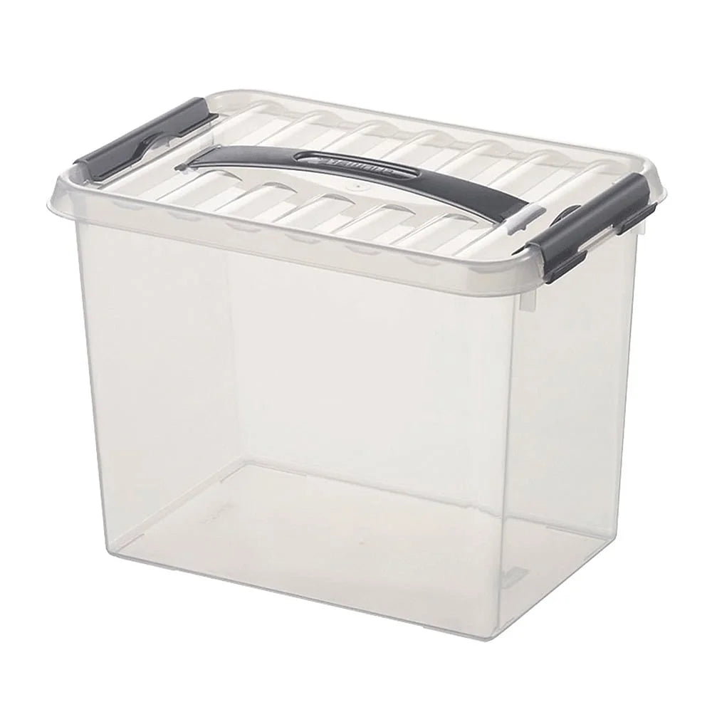 Bac transparent avec couvercle 400x300 mm - 260 mm