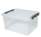 Bac transparent avec couvercle 500x400 mm - 260 mm