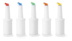 Bouteille doseuse + pichets, 9x30 cm, 0,8 l rouge