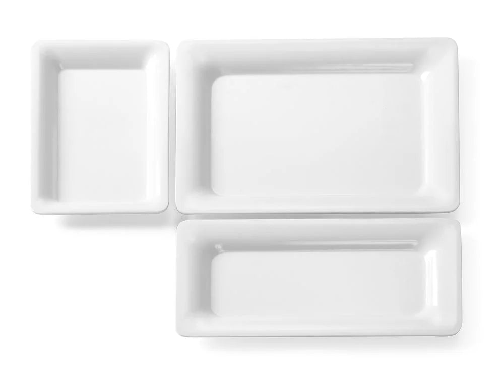 Plateau gastronorme avec bord étroit en mélamine GN 1/3 20 mm