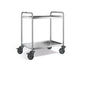 B.PRO Chariot de service SW 8 x 5-2, roulettes en plastique