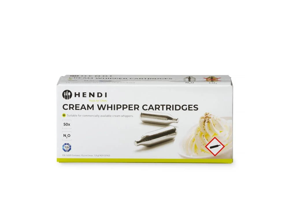 Cartouches de crème pour siphons à crème Profi et Kitchen Line 50 pcs