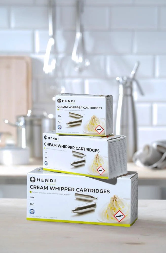 Cartouches de crème pour siphons à crème Profi et Kitchen Line 10 pcs