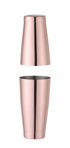 Hendi Tin-on-Tin Boston Shaker, BarUp, 0,8L, Cuivre, Ø 90mm