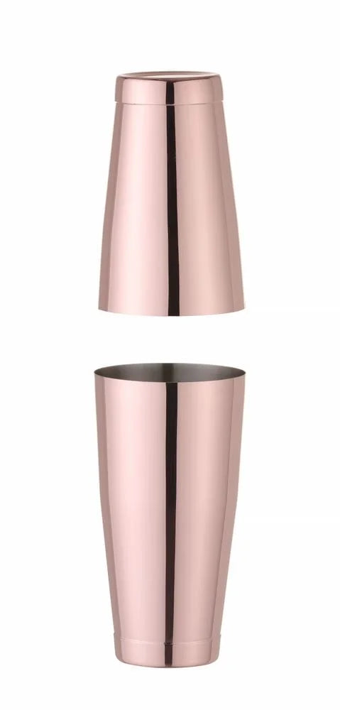 Hendi Tin-on-Tin Boston Shaker, BarUp, 0,8L, Cuivre, Ø 90mm