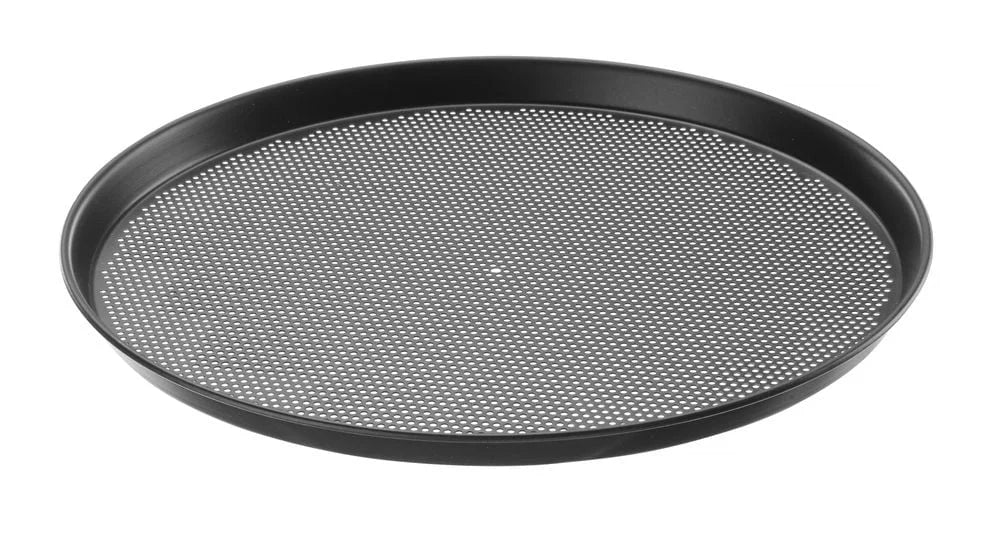 Hendi plaque à pizza perforée, Ø 291x(H)24mm