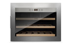 CASO WineSafe Armoire à vin encastrable 18 EB Inox