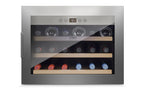 CASO WineSafe Armoire à vin encastrable 18 EB Inox