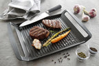Plaque à griller compatible induction 290x260x35