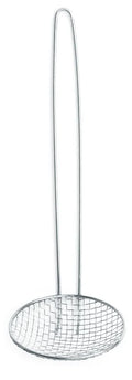 Écumoire à friture avec manche fil en acier inoxydable 100x330 mm