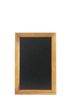 Tableau mural / ardoise avec cadre en bois, 400 x 600 mm