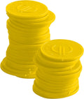 Jetons de consigne jaunes