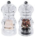 Set de moulins à sel et à poivre en acrylique, 0,05 L, diamètre : 5,5 cm, 2 pièces