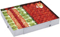 Cadre à gâteau, rectangulaire, longueur 27,5 - 52,5 cm, largeur 18,5 - 34 cm