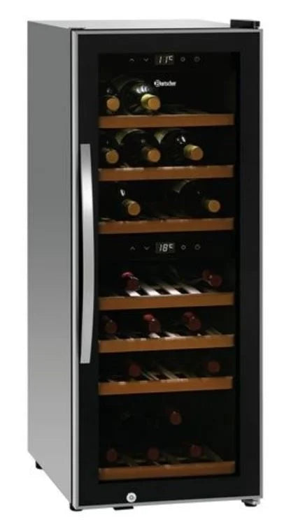 Armoire à vin Bartscher 2 zones, 38 bouteilles