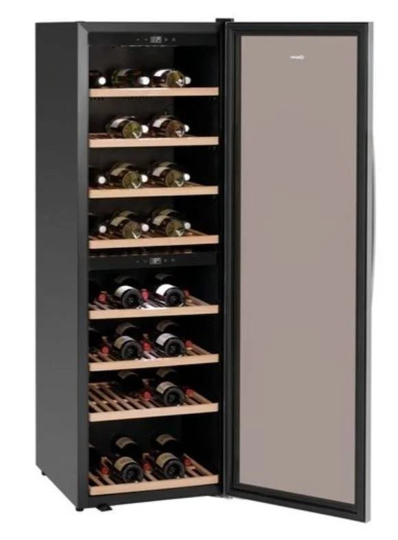 Armoire à vin Bartscher 2 zones, 180 bouteilles