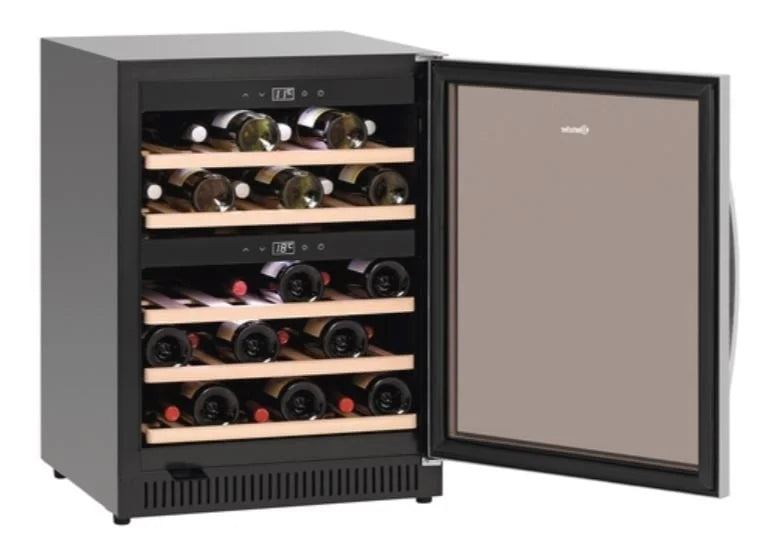 Armoire à vin Bartscher 2 zones, 40 bouteilles