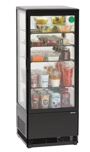 Mini-vitrine réfrigérée Bartscher 98L-SW