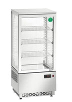Bartscher Mini-vitrine réfrigérée 78L, inox