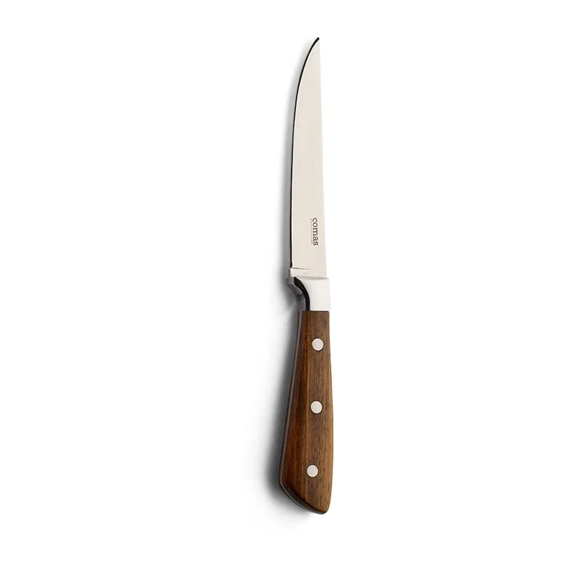 Couteau à steak Comas Série Montblanc avec manche en bois de rose