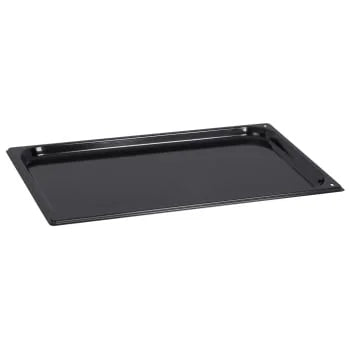 Plaque de four mixte 1/1, 20 mm émail granit, profondeur 2 cm, GN 1/1