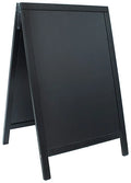 Chevalet double 85 cm, noir, surface : 47 cm x 67 cm