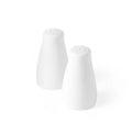 Ménagère set salière et poivrière en porcelaine - 2 pièces