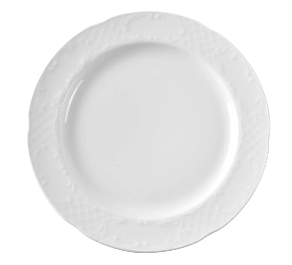 Porcelaine hôtelière Série Flora Assiette plate 20 cm